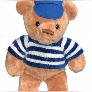 Vtg 2001 Saks Younkers Collectible Plush Teddy Bear Toy 13" (T78)